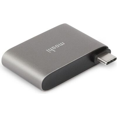 Moshi 99MO084214 (USB-C, 2 Ports), Dockingstation + USB Hub, Grau Moshi 99MO084214 (USB-C, 2 Ports), Dockingstation + USB Hub, Grau