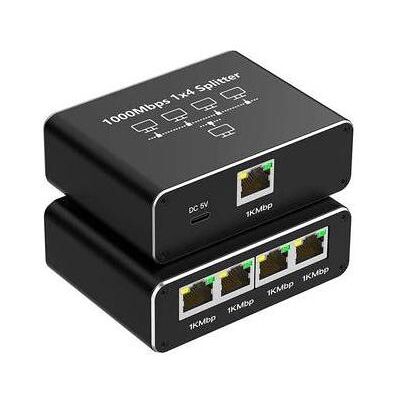 Allnet network splitter/switch 5 Port &bull 5x 1GbE &bull Lüfterlos &bull ALL-NS1005 (5 Ports), Netzwerk Switch, Silber Allnet network splitter/switch 5 Port &bull 5x 1GbE &bull Lüfterlos &bull ALL-NS1005 (5 Ports), Netzwerk Switch, Silber