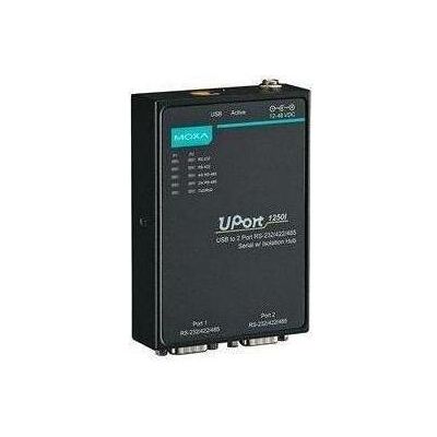 Moxa UPORT 1250I - USB zu 2-Port RS-232422485 serieller Hub mit 2 kV Isolierung, Data Converter Moxa UPORT 1250I - USB zu 2-Port RS-232422485 serieller Hub mit 2 kV Isolierung, Data Converter