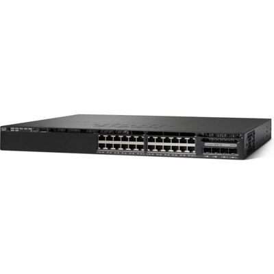 Cisco Systems 3650-24TD-E: 24 Port IPS Switch (24 Ports), Netzwerk Switch, Schwarz Cisco Systems 3650-24TD-E: 24 Port IPS Switch (24 Ports), Netzwerk Switch, Schwarz