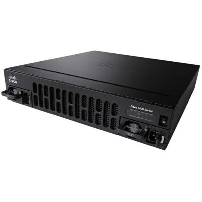 Cisco Systems ISR 4351 BUNDLE WITH UC & SEC LIC PVDM4-64 CUBE-25, Router, Schwarz Cisco Systems ISR 4351 BUNDLE WITH UC & SEC LIC PVDM4-64 CUBE-25, Router, Schwarz