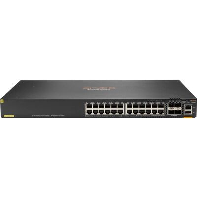 Aruba HPE Networking CX 6200F 24G 4SFP Switch EU en (24 Ports), Netzwerk Switch, Grau Aruba HPE Networking CX 6200F 24G 4SFP Switch EU en (24 Ports), Netzwerk Switch, Grau