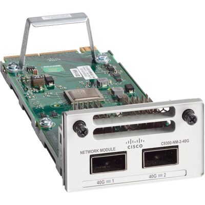 Cisco Systems MERAKI C9300 2 X 40GE NETWORK (2 Ports), Netzwerk Switch, Schwarz Cisco Systems MERAKI C9300 2 X 40GE NETWORK (2 Ports), Netzwerk Switch, Schwarz