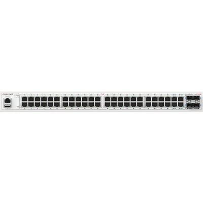 Fortinet FS-148F-FPOE - L2 - Gigabit Ethernet (10/100/1000) - Power over Ethernet (PoE) - (48 Ports), Netzwerk Switch, Weiss Fortinet FS-148F-FPOE - L2 - Gigabit Ethernet (10/100/1000) - Power over Ethernet (PoE) - (48 Ports), Netzwerk Switch, Weiss