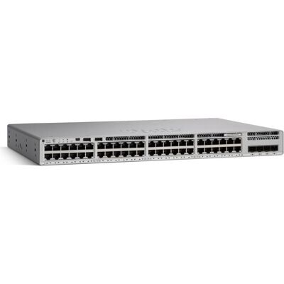 Cisco Systems CATALYST 9200 48-PORT DATA ONLY NW-A REMANUFACTURED, Router, Grau Cisco Systems CATALYST 9200 48-PORT DATA ONLY NW-A REMANUFACTURED, Router, Grau