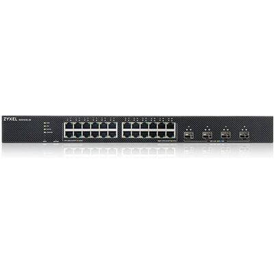 Zyxel XGS1935-28 28-Port Smart Managed Switch 24x GbE RJ45 (24 Ports), Netzwerk Switch, Schwarz Zyxel XGS1935-28 28-Port Smart Managed Switch 24x GbE RJ45 (24 Ports), Netzwerk Switch, Schwarz