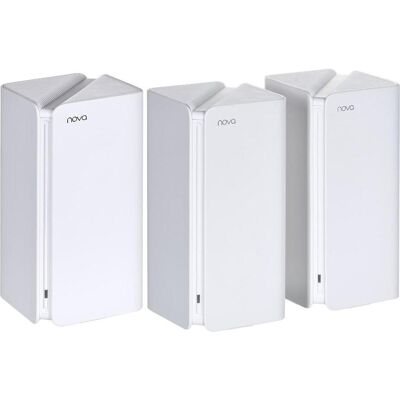 Tenda Nova system Mesh MX15 Pro (3pack), Router, Weiss Tenda Nova system Mesh MX15 Pro (3pack), Router, Weiss
