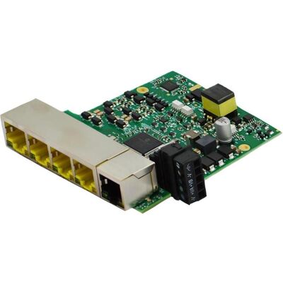 Brainboxes SW-135 Eingebauter 5-Port PoE+ Gigabit Ethernet Switch Brainboxes SW-135 Eingebauter 5-Port PoE+ Gigabit Ethernet Switch