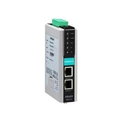 Moxa MGATE MB3270-T - Erweitertes Modbus-Gateway mit 2 Anschlüssen, Betriebstemperatur -40 bis 75 °C, Router Moxa MGATE MB3270-T - Erweitertes Modbus-Gateway mit 2 Anschlüssen, Betriebstemperatur -40 bis 75 °C, Router