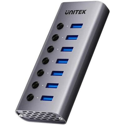 Unitek USB 3.0 7-Port Hub & Dockingstation Unitek USB 3.0 7-Port Hub & Dockingstation