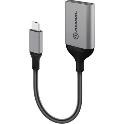ALOGIC Ultra Serie USB-C Audio & Ladeadapter - Grau ALOGIC Ultra Serie USB-C Audio & Ladeadapter - Grau