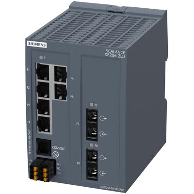 Siemens Scalance (6 Ports), Netzwerk Switch, Weiss Siemens Scalance (6 Ports), Netzwerk Switch, Weiss