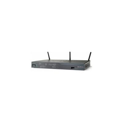 Cisco Systems 886VA Router with VDSL2/ADSL2+ over ISDN, Router, Schwarz Cisco Systems 886VA Router with VDSL2/ADSL2+ over ISDN, Router, Schwarz