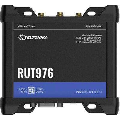 Teltonika RUT976, Router, Schwarz Teltonika RUT976, Router, Schwarz