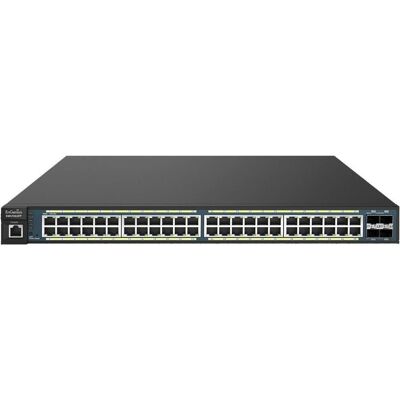EnGenius PoE Gigabit Switch (52 Ports), Netzwerk Switch, Schwarz EnGenius PoE Gigabit Switch (52 Ports), Netzwerk Switch, Schwarz
