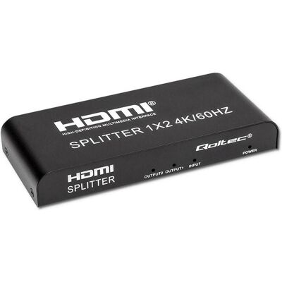 Qoltec 51797 HDMI-Switch - 2x 4K - Hohe Stabilität Qoltec 51797 HDMI-Switch - 2x 4K - Hohe Stabilität