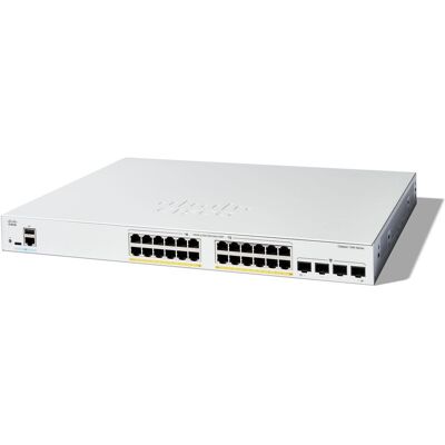 Cisco Systems Catalyst 1300-24FP-4G - Switch - L (24 Ports), Netzwerk Switch, Grau Cisco Systems Catalyst 1300-24FP-4G - Switch - L (24 Ports), Netzwerk Switch, Grau
