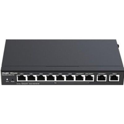Ruijie NET ROUTER 1000M 10PORT 8POE+, Router, Schwarz Ruijie NET ROUTER 1000M 10PORT 8POE+, Router, Schwarz
