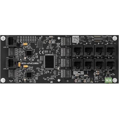 BCS BCS-xPoE10Gb Switch 8x PoE, 2x RJ45 (10 Ports), Netzwerk Switch BCS BCS-xPoE10Gb Switch 8x PoE, 2x RJ45 (10 Ports), Netzwerk Switch