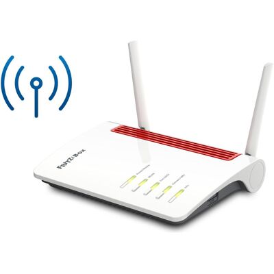 FRITZ! Box 6850 LTE International, Router, Weiss, Rot FRITZ! Box 6850 LTE International, Router, Weiss, Rot
