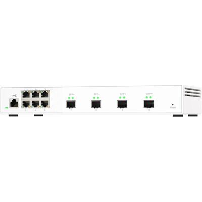 QNAP QSW-M2106-4S (10 Ports), Netzwerk Switch, Weiss QNAP QSW-M2106-4S (10 Ports), Netzwerk Switch, Weiss