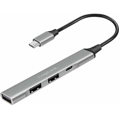 LogiLink UA0416 (USB-C, 4 Ports), Dockingstation + USB Hub LogiLink UA0416 (USB-C, 4 Ports), Dockingstation + USB Hub