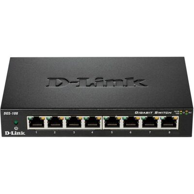 D-Link DGS-108GL - 8-Port Netzwerk Switch D-Link DGS-108GL - 8-Port Netzwerk Switch