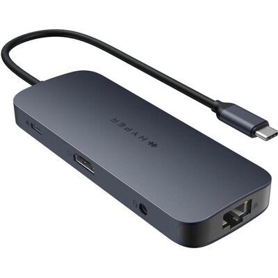 Targus HD4005GL (USB-C, 10 Ports), Dockingstation + USB Hub, Grau, Blau Targus HD4005GL (USB-C, 10 Ports), Dockingstation + USB Hub, Grau, Blau
