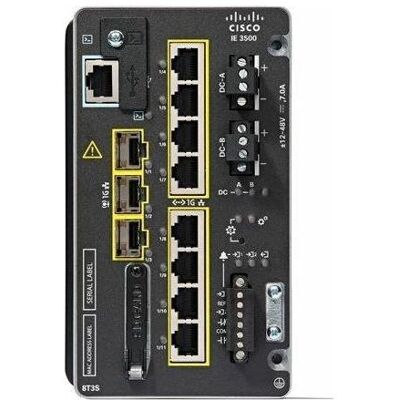 Cisco Systems IE3500 W/ 8 GE COPPER AND (8 Ports), Netzwerk Switch, Schwarz Cisco Systems IE3500 W/ 8 GE COPPER AND (8 Ports), Netzwerk Switch, Schwarz
