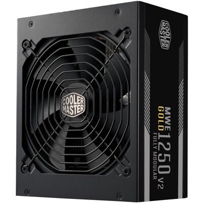 Cooler Master CooMas MWE GOLD 1250W 1250W ATX30 MPE-C501-AFCAG-3EU (1250 W), PC Netzteil, Schwarz Cooler Master CooMas MWE GOLD 1250W 1250W ATX30 MPE-C501-AFCAG-3EU (1250 W), PC Netzteil, Schwarz