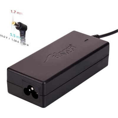 Akyga AK-ND-21 - Notebook - Indoor - 100 - 250 V - 55 +/- 5 Hz - 30 W - 19 V (30 W), Notebook Netzteil, Schwarz Akyga AK-ND-21 - Notebook - Indoor - 100 - 250 V - 55 +/- 5 Hz - 30 W - 19 V (30 W), Notebook Netzteil, Schwarz