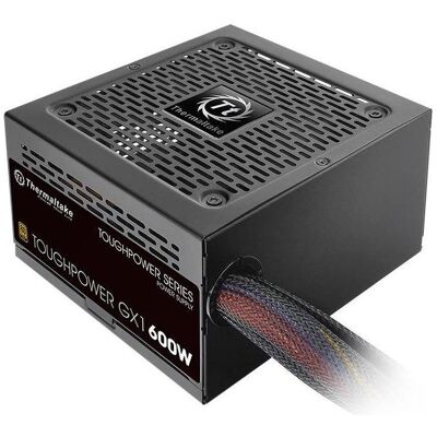 Thermaltake Toughpower GX1 (600 W), PC Netzteil, Schwarz Thermaltake Toughpower GX1 (600 W), PC Netzteil, Schwarz