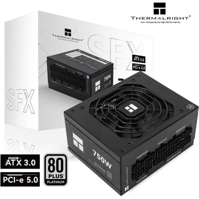 Thermalright TR-TPFX 750W, 80+ Platinum modular PSU, SFX, White (750 W), PC Netzteil, Weiss Thermalright TR-TPFX 750W, 80+ Platinum modular PSU, SFX, White (750 W), PC Netzteil, Weiss