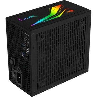 Aerocool Lux RGB 550M power supply unit 550 W Black (550 W), PC Netzteil, Schwarz Aerocool Lux RGB 550M power supply unit 550 W Black (550 W), PC Netzteil, Schwarz
