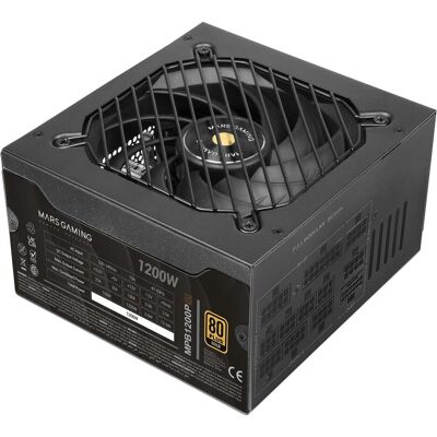 Mars Gaming MPB1200PSI (1200 W), PC Netzteil, Weiss, Schwarz Mars Gaming MPB1200PSI (1200 W), PC Netzteil, Weiss, Schwarz