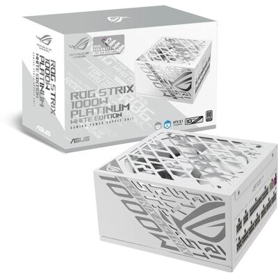 Asus Netzteil ROG-STRIX-1000P-GAMING-WHT-E 1000W 80+ Platin (1000 W), PC Netzteil, Weiss Asus Netzteil ROG-STRIX-1000P-GAMING-WHT-E 1000W 80+ Platin (1000 W), PC Netzteil, Weiss