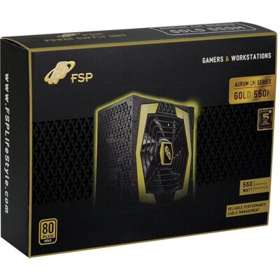 Fortron Aurum CM 550 (550 W), PC Netzteil, Schwarz Fortron Aurum CM 550 (550 W), PC Netzteil, Schwarz