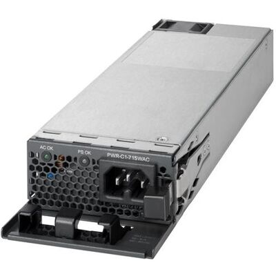Cisco Systems 715W AC 80+ platinum Config (715 W), PC Netzteil, Schwarz, Grau Cisco Systems 715W AC 80+ platinum Config (715 W), PC Netzteil, Schwarz, Grau