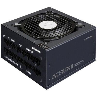 Zalman Acrux Ii (1000 W), PC Netzteil, Schwarz Zalman Acrux Ii (1000 W), PC Netzteil, Schwarz