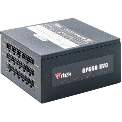 Itek Alimentation ATX compatible GF650 Evo - 650W (650 W), PC Netzteil, Schwarz Itek Alimentation ATX compatible GF650 Evo - 650W (650 W), PC Netzteil, Schwarz