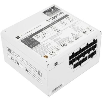 Thermalright TG (Modular) Weiss mit RGB LED-Beleuchtung - Netzteile - 650 Watt - 120 mm - 80 Plus Gold zertifizie (650 W), PC Netzteil, Weiss Thermalright TG (Modular) Weiss mit RGB LED-Beleuchtung - Netzteile - 650 Watt - 120 mm - 80 Plus Gold zertifizie (650 W), PC Netzteil, Weiss