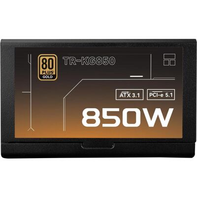 Thermalright KG-850 (850 W), PC Netzteil, Schwarz Thermalright KG-850 (850 W), PC Netzteil, Schwarz