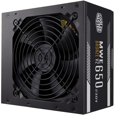 Cooler Master MWE Bronze V2 (650 W), PC Netzteil, Schwarz Cooler Master MWE Bronze V2 (650 W), PC Netzteil, Schwarz