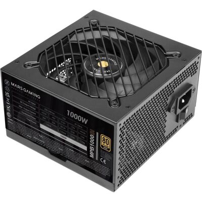 Mars Gaming MPB1000SI (1000 W), PC Netzteil, Schwarz Mars Gaming MPB1000SI (1000 W), PC Netzteil, Schwarz