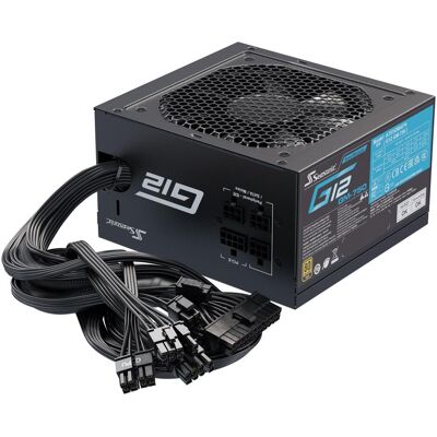 Seasonic G12 GM-750 (750 W), PC Netzteil, Schwarz Seasonic G12 GM-750 (750 W), PC Netzteil, Schwarz