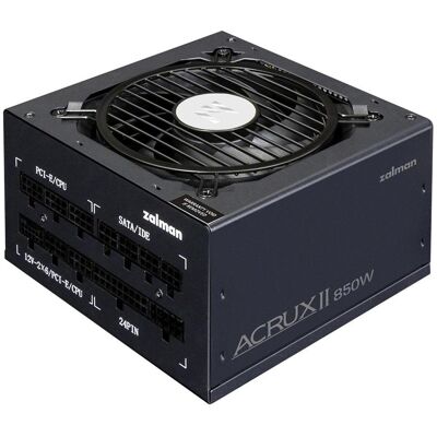 Zalman Acrux Ii (850 W), PC Netzteil, Schwarz Zalman Acrux Ii (850 W), PC Netzteil, Schwarz