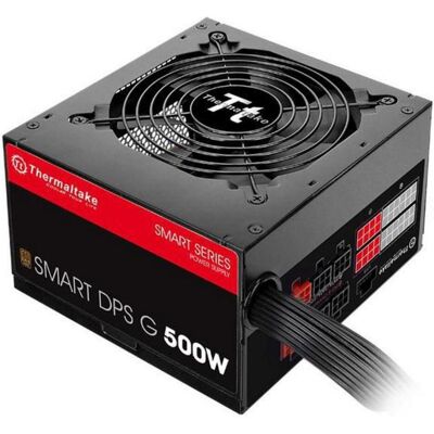 Thermaltake SMART DPS G 500W - Netzteil (intern) (500 W), PC Netzteil, Schwarz Thermaltake SMART DPS G 500W - Netzteil (intern) (500 W), PC Netzteil, Schwarz
