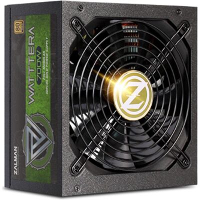 Zalman ZM700-EBTII WATTTERA, 700 Watt 80 PLUS GOLD PSU, EU, Full Modular, Active PFC wi (700 W), PC Netzteil, Schwarz Zalman ZM700-EBTII WATTTERA, 700 Watt 80 PLUS GOLD PSU, EU, Full Modular, Active PFC wi (700 W), PC Netzteil, Schwarz
