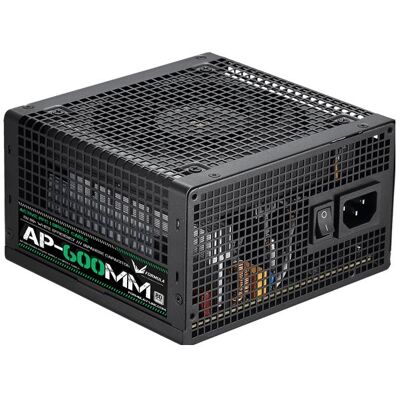 Formula Tápegység 600W - AP-600MM (80 Plus, Aktív PFC, 12cm) (600 W), PC Netzteil, Schwarz Formula Tápegység 600W - AP-600MM (80 Plus, Aktív PFC, 12cm) (600 W), PC Netzteil, Schwarz