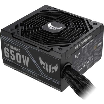 Asus TUF Gaming 650B Stroomvoorziening (90YE00D1-B0NA00) (650 W), PC Netzteil, Schwarz Asus TUF Gaming 650B Stroomvoorziening (90YE00D1-B0NA00) (650 W), PC Netzteil, Schwarz